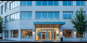 Gebäude der Deutschen Rentenversicherung Knappschaft-Bahn-See.